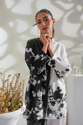 Monochrome - Designer Short Shirt with Matching Trousers